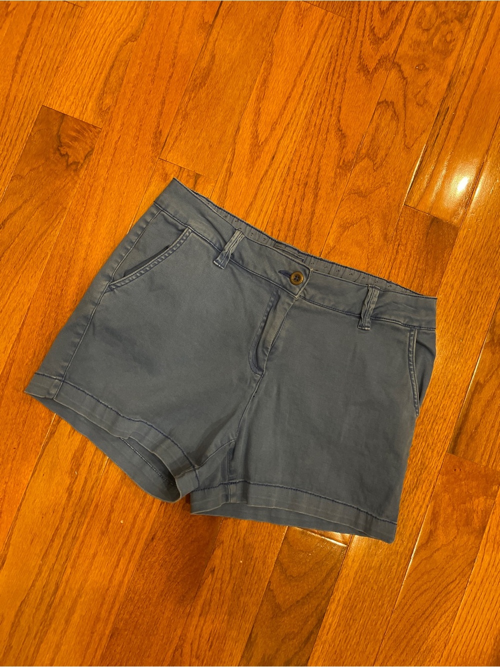 Land 'n Sea Women's Blue Chino Shorts Size 8